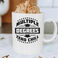 Multiple Degrees Zero Chill College Graduation Graphic Print Coffee Mug