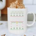 No Hugs Introvert Ugly Christmas Sweater Style Graphic Print Coffee Mug No Hugs Introvert Ugly Christmas Sweater Style Graphic Print Coffee Mug