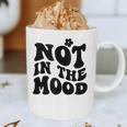 Not In The Mood Anti Social Introvert Sarcastic Retro Graphic Print Coffee Mug Not In The Mood Anti Social Introvert Sarcastic Retro Graphic Print Coffee Mug