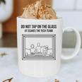 Do Not Tap On The Glass Sound Booth Introvert Graphic Print Coffee Mug Do Not Tap On The Glass Sound Booth Introvert Graphic Print Coffee Mug