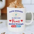 Nurse Tshirt Graduation Nursing School Birthday Graphic Print Coffee Mug