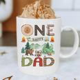 One Happy Dad Camper 1st Birthday Boy Camping Bear Graphic Print Coffee Mug One Happy Dad Camper 1st Birthday Boy Camping Bear Graphic Print Coffee Mug