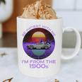 Be Patient With Me I'm From The 1900s Synthwave Graphic Print Coffee Mug