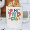 In My Phd Era Groovy Phd Graduation Future Doctor Graphic Print Coffee Mug