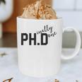 PhD Shirt Phinally Finally Done Graduation Her Graphic Print Coffee Mug