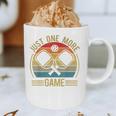 Pickleball-Shirt Just One More Game Dad Mom Women Men Graphic Print Coffee Mug