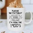 Please Be-Patient I'm From The 1900s Retro Cassette Tape Graphic Print Coffee Mug Please Be-Patient I'm From The 1900s Retro Cassette Tape Graphic Print Coffee Mug