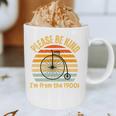 Please Be Kind I'm From The 1900s Penny Farthing Premium Graphic Print Coffee Mug