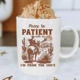 Please Be Patient With Me I'm From The 1900s Quote Graphic Print Coffee Mug