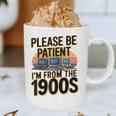 Please Be Patient I'm From The 1900s Retro Computer Raglan Baseball Tee Graphic Print Coffee Mug Please Be Patient I'm From The 1900s Retro Computer Raglan Baseball Tee Graphic Print Coffee Mug