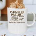 Please Be Patient With Me I'm From The 1900s Retro Horse Graphic Print Coffee Mug Please Be Patient With Me I'm From The 1900s Retro Horse Graphic Print Coffee Mug