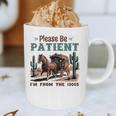 Please Be Patient I'm From The 1900s Stagecoach Western Vint Premium Tri-Blend Graphic Print Coffee Mug
