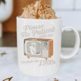 Please Be Patient With Me I'm From The 1900s Vintage TV Graphic Print Coffee Mug