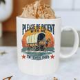 Please Be Patient With Me I'm From The 1900s Women Men Raglan Baseball Tee Graphic Print Coffee Mug