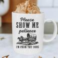 Please Show Me Patience I'm From The 1900s Vintage Horse Graphic Print Coffee Mug Please Show Me Patience I'm From The 1900s Vintage Horse Graphic Print Coffee Mug