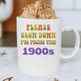 Please Slow Down I'm From The 1900s Retro Vintage 70 Premium Tri-Blend Graphic Print Coffee Mug Please Slow Down I'm From The 1900s Retro Vintage 70 Premium Tri-Blend Graphic Print Coffee Mug