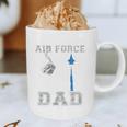 Proud Air Force Dad US Air Force Graduation Dad Graphic Print Coffee Mug