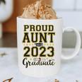 Proud Aunt Of A 2023 Graduate Family Matching Graduation Graphic Print Coffee Mug