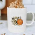 Proud Aunt Of A 2026 Senior Basketball Graduation Leopard Premium Tri-Blend Graphic Print Coffee Mug