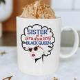 Proud Sister Queen Graduation Shirt African American Graphic Print Coffee Mug