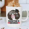 Queen Masters Degree Graduation Social Work MSW MPH Graphic Print Coffee Mug