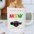 Queen MSW Social Work Grads Masters Graduation Graphic Print Coffee Mug