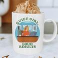 Quiet Girl Loud Results Introvert Office Staff Secretary Graphic Print Coffee Mug Quiet Girl Loud Results Introvert Office Staff Secretary Graphic Print Coffee Mug