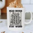Read Books Stay Weird Book Lover Joke Introvert Reading Graphic Print Coffee Mug Read Books Stay Weird Book Lover Joke Introvert Reading Graphic Print Coffee Mug