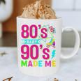 Retro 1980s 80's Baby 1990s 90's Made Me Nostalgia Vibes Premium Tri-Blend Graphic Print Coffee Mug
