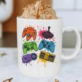 Retro Gamer Controller 80s 90s Video Game Arcade Nostalgia Graphic Print Coffee Mug