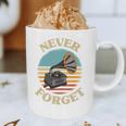 Retro Grammophone Never Forget Nostalgia Vintage Graphic Print Coffee Mug