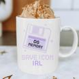 Save Icon IRL Retro Tech Humor Floppy Disk 90s Nostalgia Graphic Print Coffee Mug
