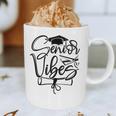 That Says Senior Vibes Graduation Diploma School Spirit Graphic Print Coffee Mug