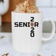 Senior 2020 Football Graduation Shirt Graphic Print Coffee Mug