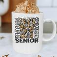 Senior 2021 Grad Class Of 2021 Graduation Leopard Cheetah Graphic Print Coffee Mug