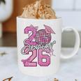 Senior 2026 Graduation Girls Coquette Pink Bow Class Of 2026 Premium Graphic Print Coffee Mug