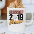 Senior Class Of 2019 Tshirt Graduation School Baseball Graphic Print Coffee Mug