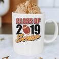 Senior Class Of 2019 Tshirt Graduation Students Football Graphic Print Coffee Mug