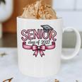 Senior Class Of 2027 Coquette Pink Bow Graduation 2027 Women Graphic Print Coffee Mug