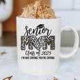 Senior Mom Class Of 2025 Senior Mama 2025 Leopard Graduation Graphic Print Coffee Mug