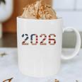 Senior Year 2026 American Flag USA Graduation Class Of 2026 Graphic Print Coffee Mug