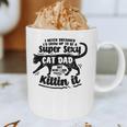 Sexy Cat Dad Father Catfather Kitten Kitty Graphic Print Coffee Mug