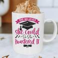 She Believed She Could So She Mastered It Graduation Graphic Print Coffee Mug