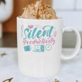Silent Productivity Introvert Office Staff Secretary Admin Graphic Print Coffee Mug Silent Productivity Introvert Office Staff Secretary Admin Graphic Print Coffee Mug