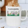 SpongeBob SquarePants In Loving Memory Of Sleeping In Graphic Print Coffee Mug SpongeBob SquarePants In Loving Memory Of Sleeping In Graphic Print Coffee Mug