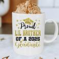 Super Proud Little Brother 2025 Graduate Graduation Family Graphic Print Coffee Mug