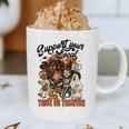 Support Your Local Trick Or Treaters Retro Spooky Nostalgia Graphic Print Coffee Mug