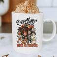 Support Your Local Trick Or Treaters Retro Spooky Nostalgia Graphic Print Coffee Mug