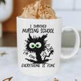 I Survived Nursing School Graduation 2026 Nurse School Grad Graphic Print Coffee Mug