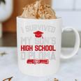 I Survived My Son's High School Diploma Graduation Premium Graphic Print Coffee Mug